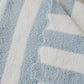 Blue Stripe Plush Blanket