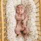 Dusty Rose Bamboo Footed Zipper