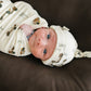 Ducks Ribbed Bamboo Newborn Knot Hat