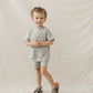 Sailboat Button Short Set
