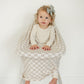 Taupe Checkered Bamboo Multi-Use Cover