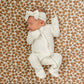 Cream Magnolia Bamboo Stretch Crib Sheet