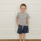 Navy Pocket Cotton Shorts