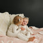 Pink Bow Plush Blanket
