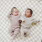 Taupe Pointelle Knit Set