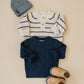 Navy Cable Knit Sweater