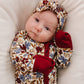 Desert Floral Ribbed Bamboo Head Wrap