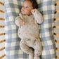 Taupe Pointelle Knit Set