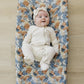 Paradise Palms Muslin Changing Pad Cover