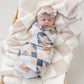 Patchwork Print Muslin Swaddle Blanket