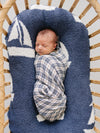 Vintage Plaid Muslin Swaddle Blanket