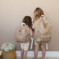 Mustard Floral Large Backpack