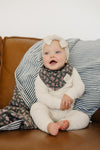 Olive Bloom Classic Muslin Bib
