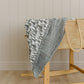 Forest + Green Stripes Muslin Quilt