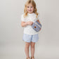 Cottage Blue Floral Fanny Pack