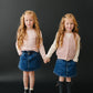 Dark Wash Denim Skirt