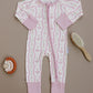 Bamboo Zip Romper | Little Ballerina