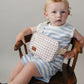 Tan Gingham Mini Fanny Pack