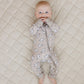 Bamboo Zip Romper | Latte Bolts