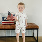Flag Button Short Set