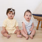 Yellow Cardigan Bloomer Set