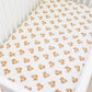 Teddy Bear Muslin Crib Sheet