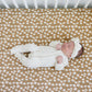 Mustard Floral Bamboo Stretch Crib Sheet