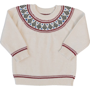 Cream Fair Isle Sweater