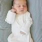 White Bamboo Knot Gown