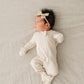 Vanilla Organic Cotton Ribbed Zipper
