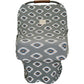 Southwest Aztec Ribbed Bamboo Multi-Use Cove