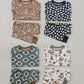 Navy Daisy Ribbed Bamboo Cozy Set