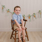 Blue Stripe Button Up Pocket Shirt