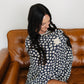 Navy Daisy Ribbed Bamboo Multi-Use Cover