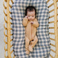 Latte Ribbed Bamboo Zipper
