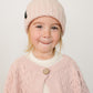 Light Pink Chunky Knit Beanie