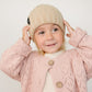 Tan Chunky Knit Beanie
