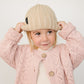 Tan Chunky Knit Beanie