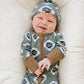 Southwest Aztec Ribbed Bamboo Zipper