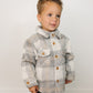Grey Plaid Shacket
