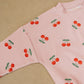 Jogger Set | Blush & Cherry