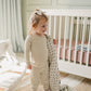 Taupe Stripe Ribbed Bamboo Cozy Set