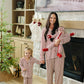 Adult Red Stripes Lounge Set