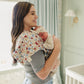 Desert Floral Fleece Burp Cloth