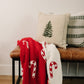 Candy Cane Plush Blanket