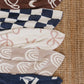 Navy Checkered Plush Blanket