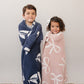 Pink Bow Plush Blanket