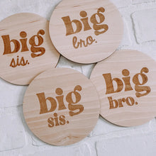 Load image into Gallery viewer, Big Bro Sign, Big Sis Sign, Pregnancy Announcement
