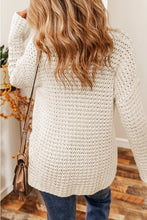 Load image into Gallery viewer, Crochet V Neck Sweater
