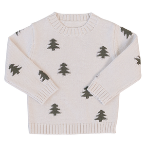 Pine Tree Knit Sweater